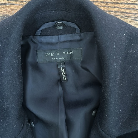 Rag & Bone Sullivan Navy coat - Picture 11 of 15